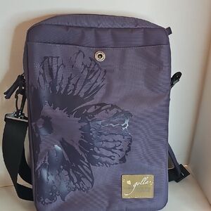 Golla Purple Floral Laptop Bag